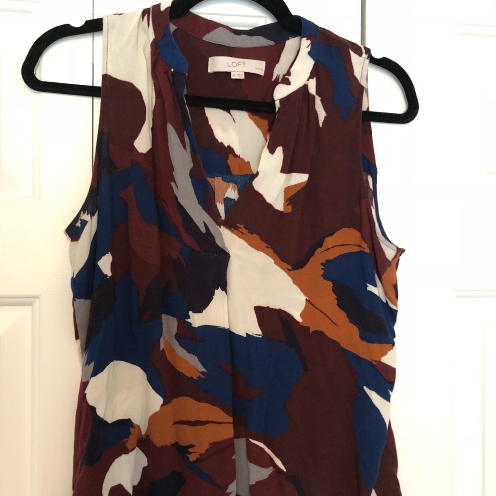 Sleeveless LOFT Blouse
